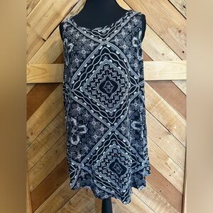 Black & White Maurice’s Print Sleeveless Tank - Women's